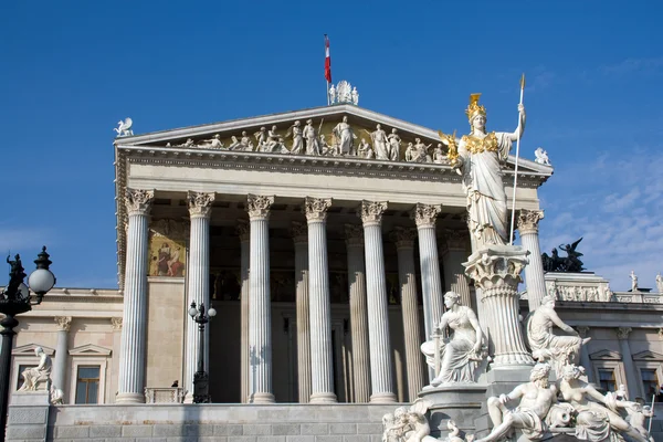 Áustria, Viena, Parlamento — Fotografia de Stock