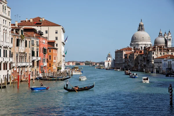 Een uniek uitzicht over de stad van Venetië in Italië. — Stockfoto