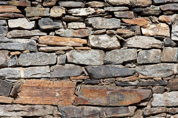 一堵墙的花岗岩石头为背景设计 — 图库照片