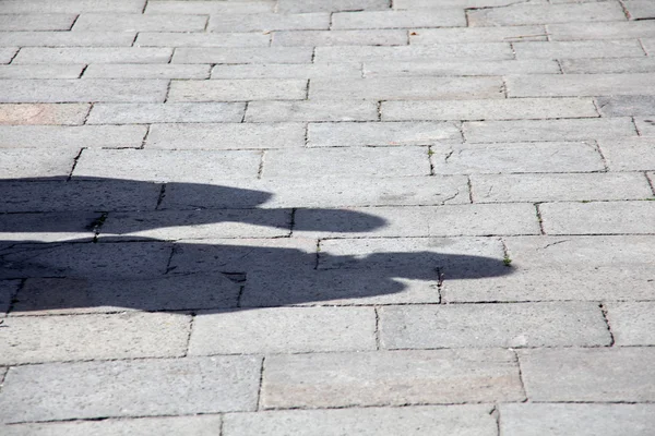 Sombra de una pareja — Foto de Stock
