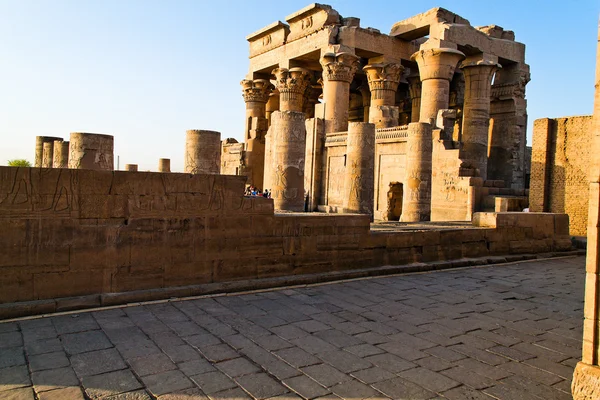 Egipt, kom ombo świątynia — Zdjęcie stockowe