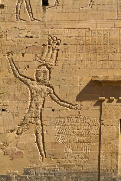 Egito, aswan, templo philae — Fotografia de Stock