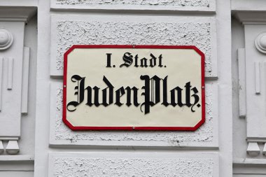 Austria, vienna, judenplatz clipart