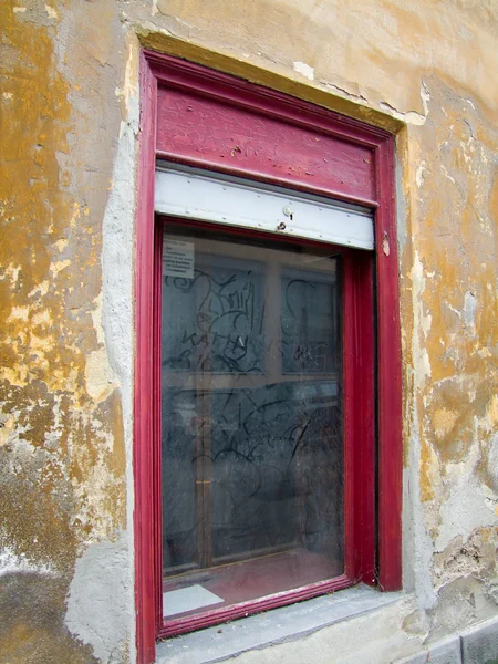 Iflas iş boş pencere — Stok fotoğraf