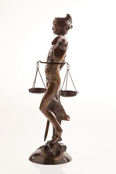 Justitia. Symbol der Gerechtigkeit — Stockfoto