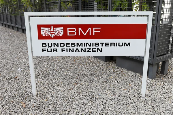 Wiedeń, Ministerstwo Finansów Austrii — Zdjęcie stockowe