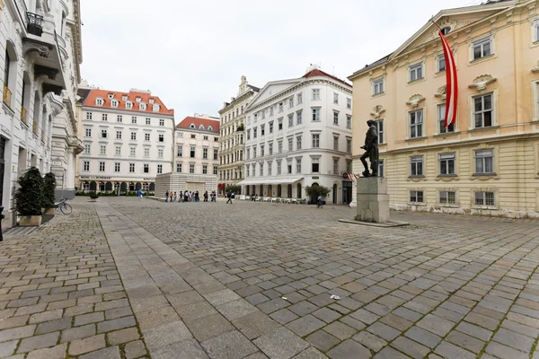 奥地利维也纳，犹太人广场 — 图库照片