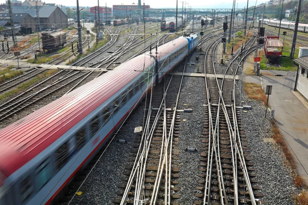 Train of the öbb — Stockfoto