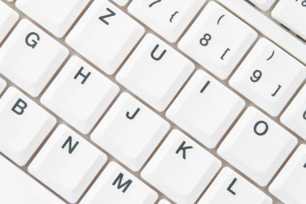Počítačová klávesnice jako pozadí — Stock fotografie