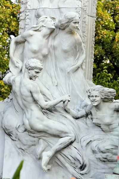 Австрії, Відень, Йоганна Штрауса Меморіал — стокове фото