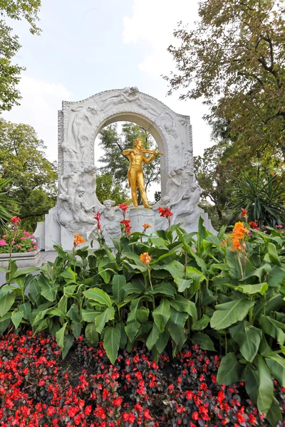 Австрия, Венна, мемориал Джоанна Штрауса — стоковое фото