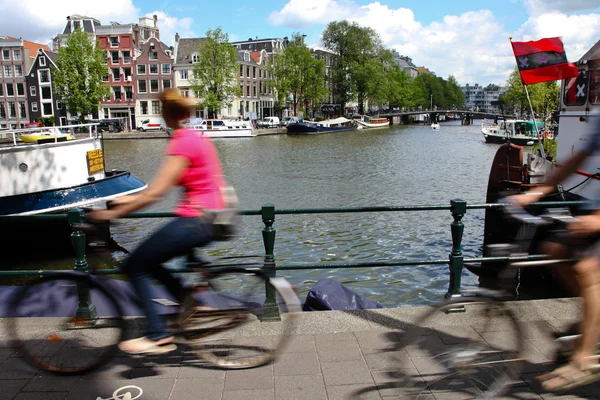 Holland, Nederland, hoofdstad van amsterdam — Stockfoto