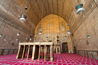 Egypt, cairo, sultan hassan mosque clipart