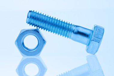 Bolt and screw nut clipart