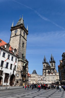 Prague, old town square clipart