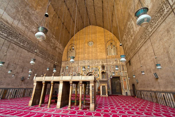 Egypt, cairo, sultan hassan mosque — Stock Photo, Image