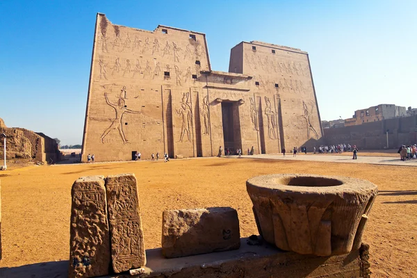 Egypte, edfu, temple horus — Photo