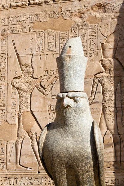 Egypten, edfu, horus tempel - Stock-foto