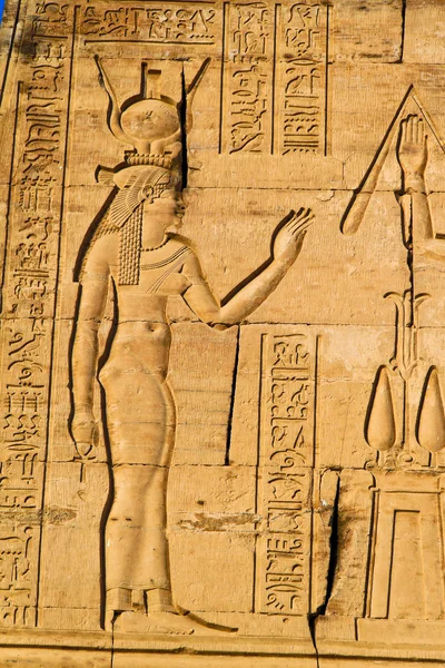 Єгипет, kom ombo храм — стокове фото