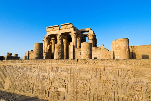 Egypt, Kóm ombo chrám — Stock fotografie
