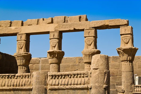 エジプト、アスワン、フィラエ神殿 — ストック写真