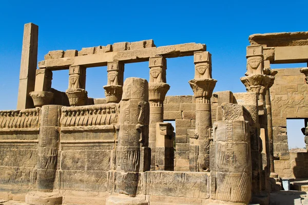 Egitto, aswan, tempio philae — Foto Stock
