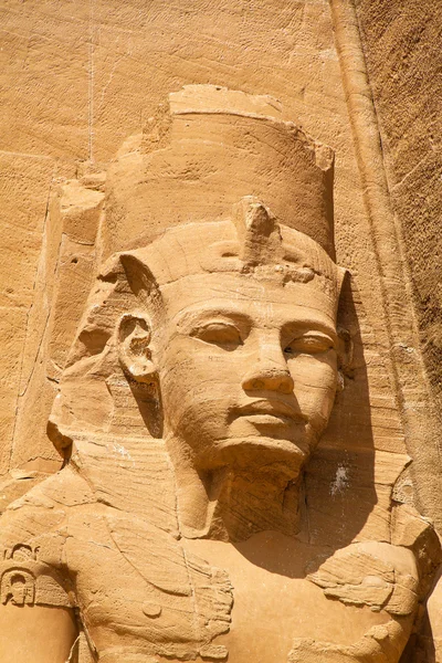 Egitto, abu simbel templi rocciosi — Foto Stock