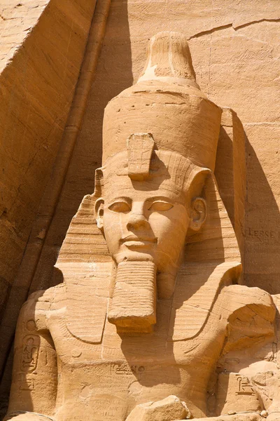 埃及阿布辛贝勒神庙岩 — Stockfoto