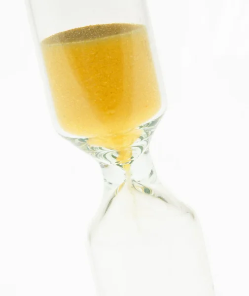 Hourglass. symbol as the time goes by. in isolatio — Stock Photo, Image