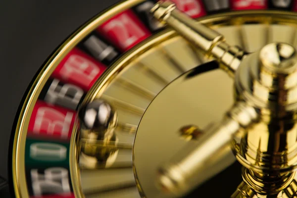Válec hazardní ruleta hry — Stock fotografie