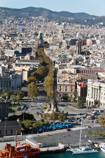 İspanya - barcelona - la rambla — Stok fotoğraf