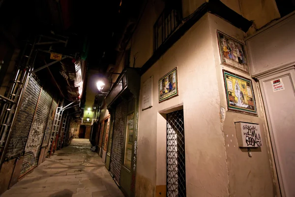 İspanya - barcelona - eski şehir - barri gotic — Stok fotoğraf