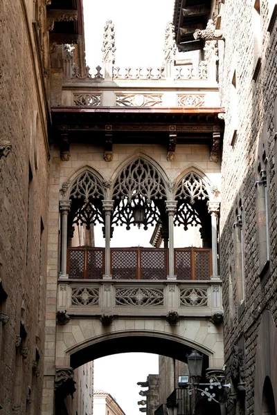 Espanha - barcelona - cidade velha - barri gotic — Fotografia de Stock