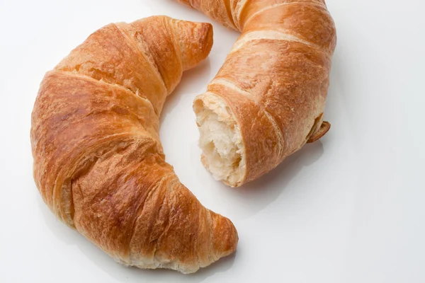 Croissant per la colazione pasticcini — Foto Stock