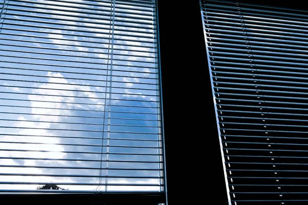 Window blinds for sun protection, heat protection — Stock Photo, Image