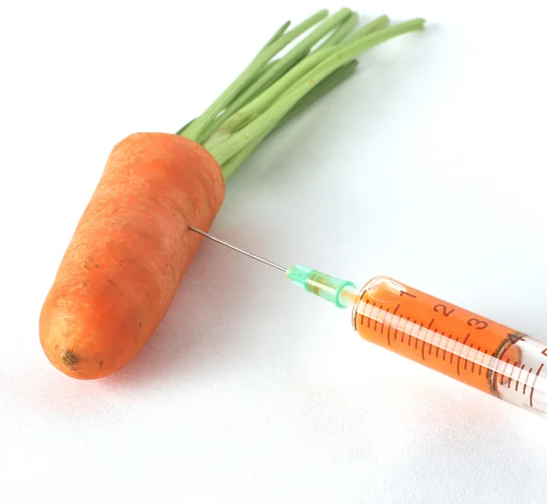 Морква генетична модифікація — стокове фото
