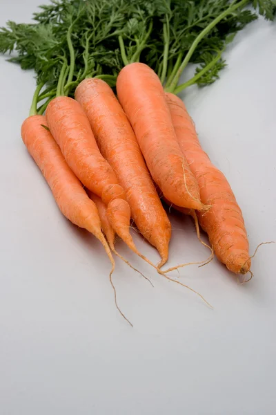 Stapel van wortelen — Stockfoto