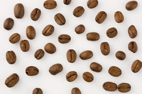 Cofee beans at the fabrique — Stock Photo, Image
