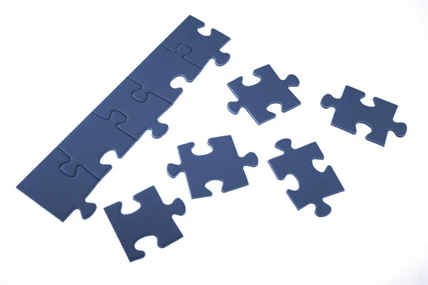 Verworrenes Puzzle — Stockfoto