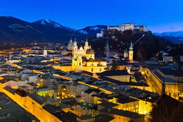Salzburgo, Áustria, paisagem urbana — Fotografia de Stock