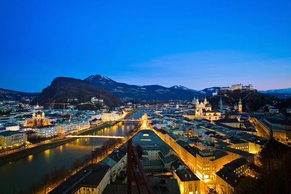 Salzburg, Avusturya, cityscape — Stok fotoğraf