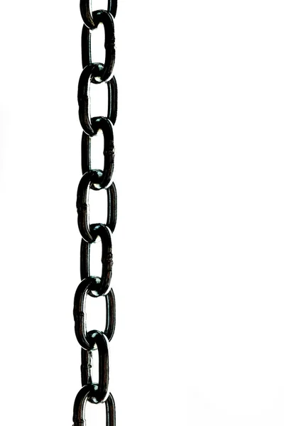 Members of a heavy steel chain — Stock Photo, Image
