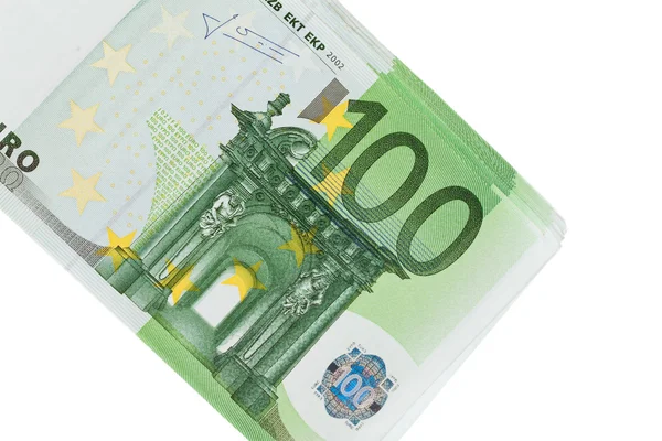 Birçok euro banknot — Stok fotoğraf