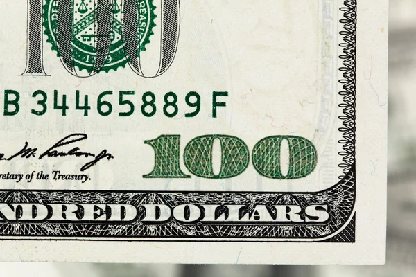 Dolarů. americké bankovky — Stock fotografie