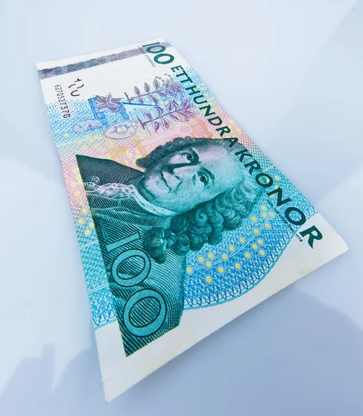 Schwedische Kronen. Schwedische Währung — Stockfoto