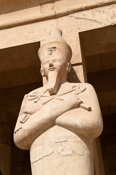 Египет, западные Фивы, храм Хатшепсут — стоковое фото