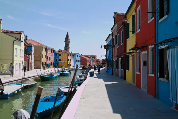 Italien, Venedig. ön burano — Stockfoto