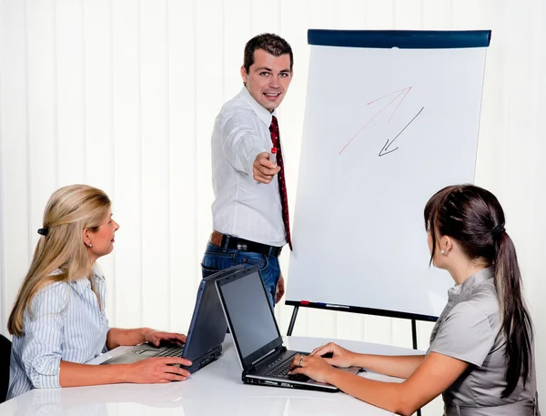 Formation in employee training — Stock Photo, Image