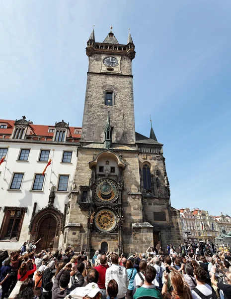 Praga, plaza del casco antiguo, ayuntamiento antiguo —  Fotos de Stock