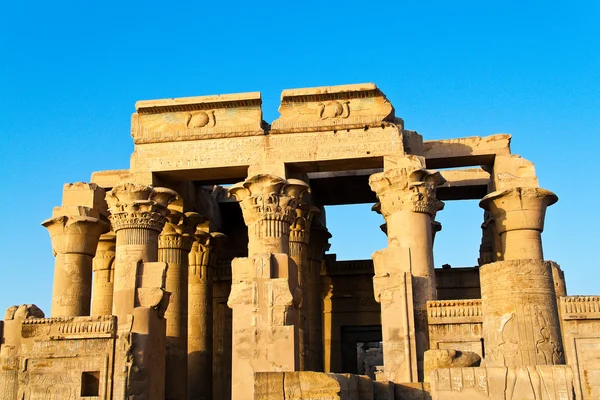 Egito, kom ombo templo — Fotografia de Stock